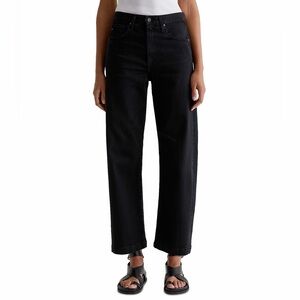 AG Adriano Goldschmied Hattie Black Jeans in 7 Years Vintage Onyx size 27